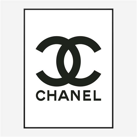 free printable printable chanel logo|free printable chanel wall art.